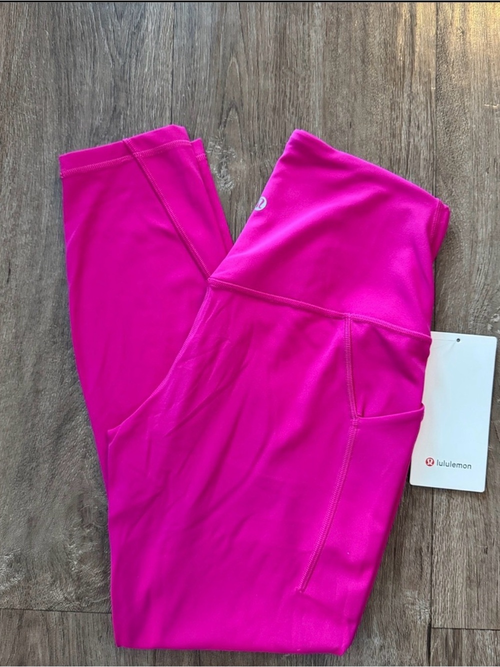 Lululemon 25” Align Leggings with *Pockets* in Pink Flare! Gorgeous color! NWTs!